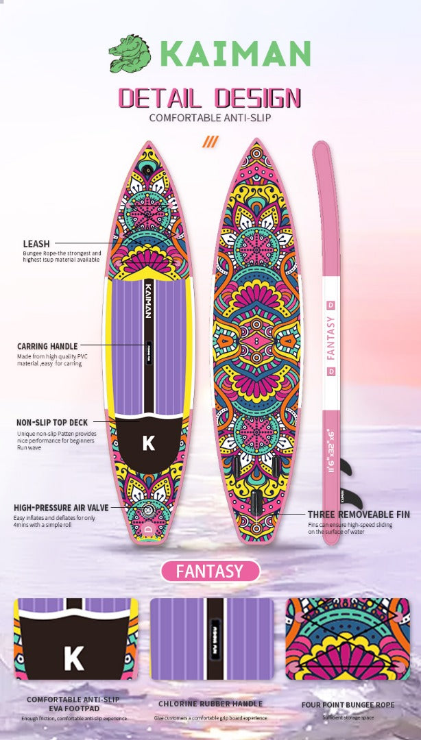 Stand up paddle Touring Fantasy 11'6'' - Kaiman Boards