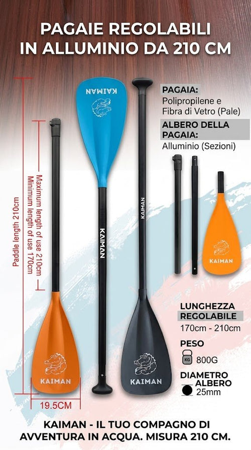 Paddle Alluminio - Kaiman Boards