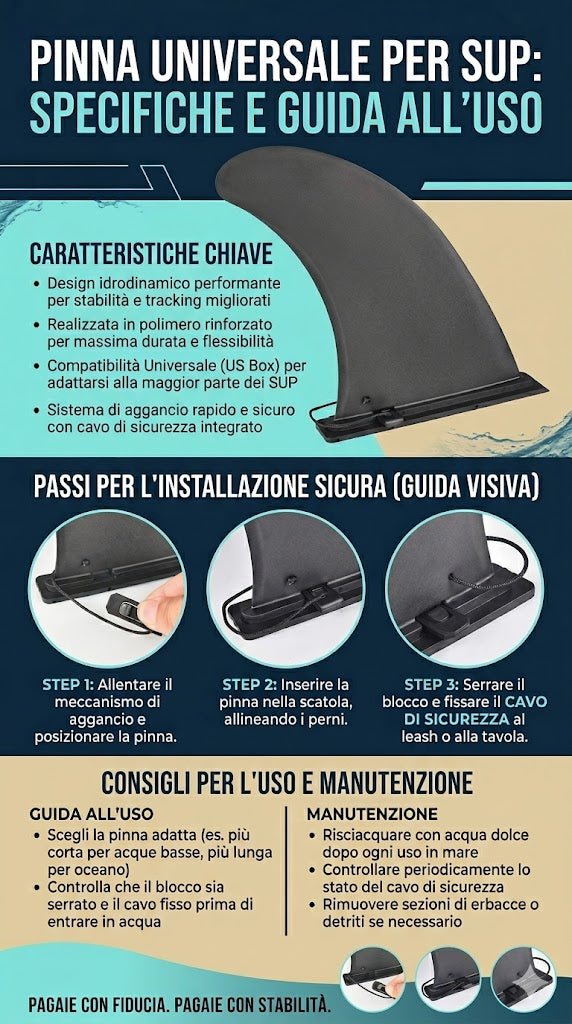 Pinna centrale sup - Kaiman Boards