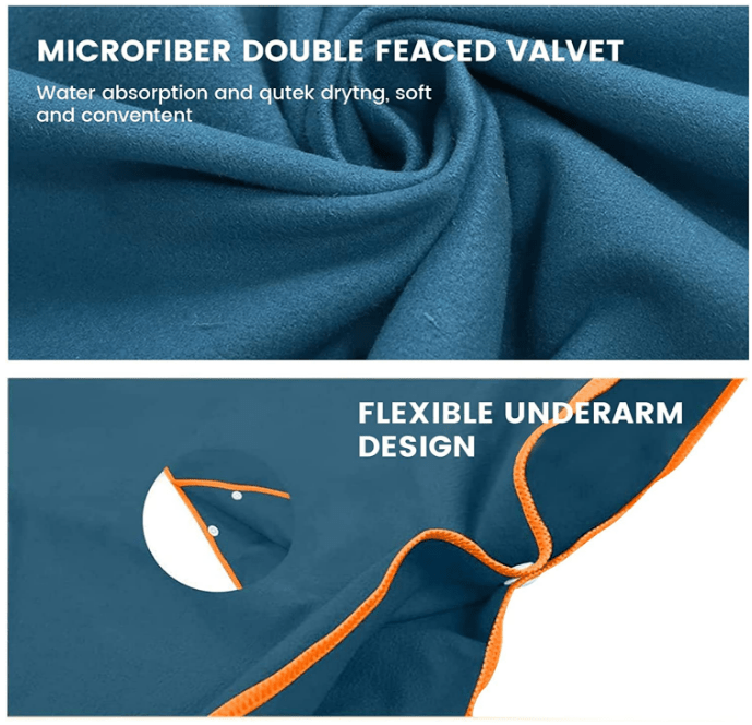 Poncho in microfibra - Kaiman Boards