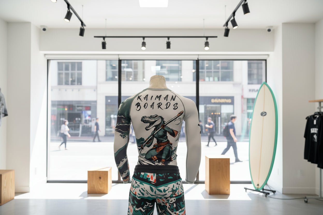 Rash guard manica lunga donna - Kaiman Boards