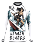 Rash guard manica lunga donna - Kaiman Boards