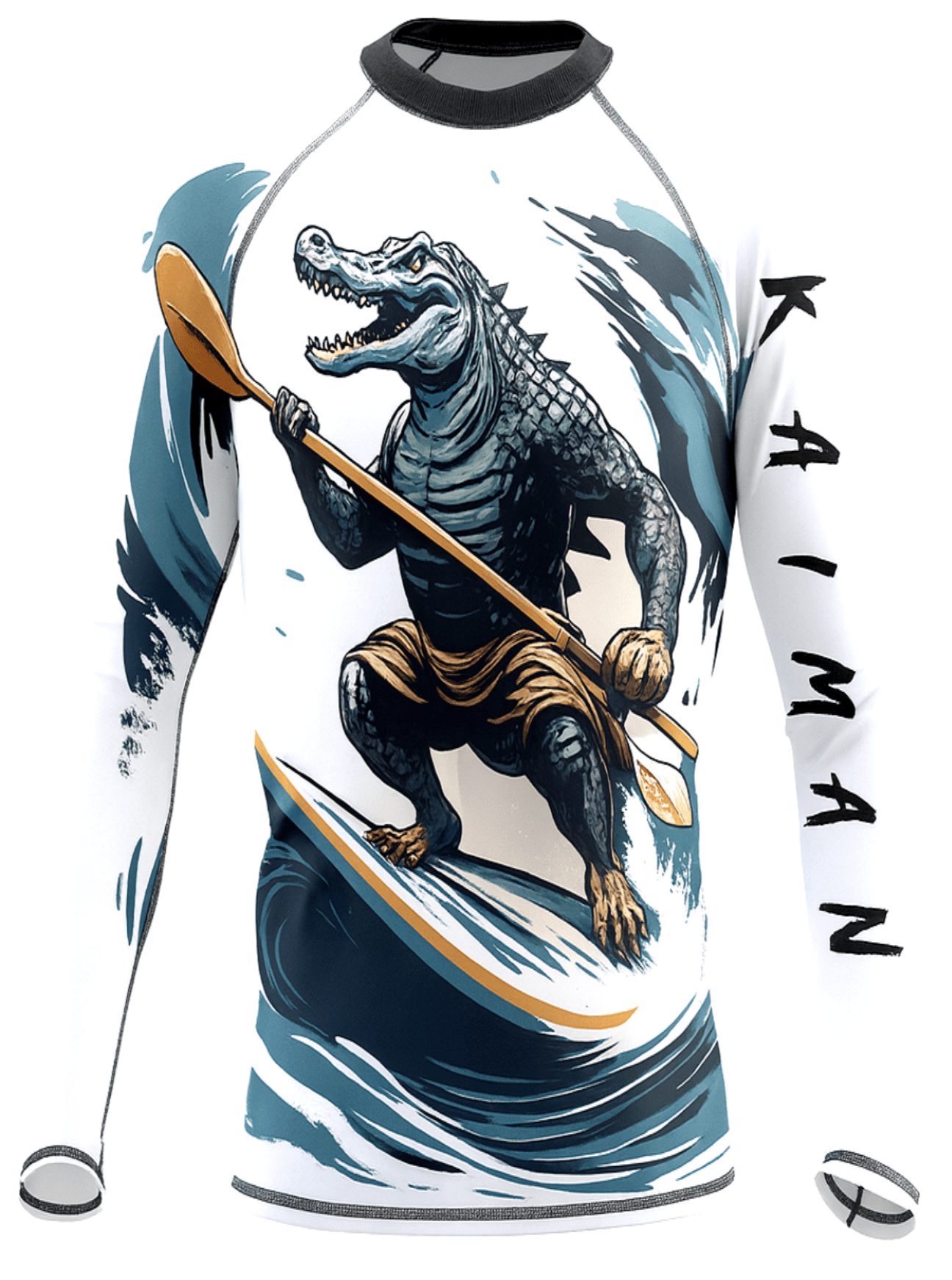 Rash guard manica lunga uomo - Kaiman Boards