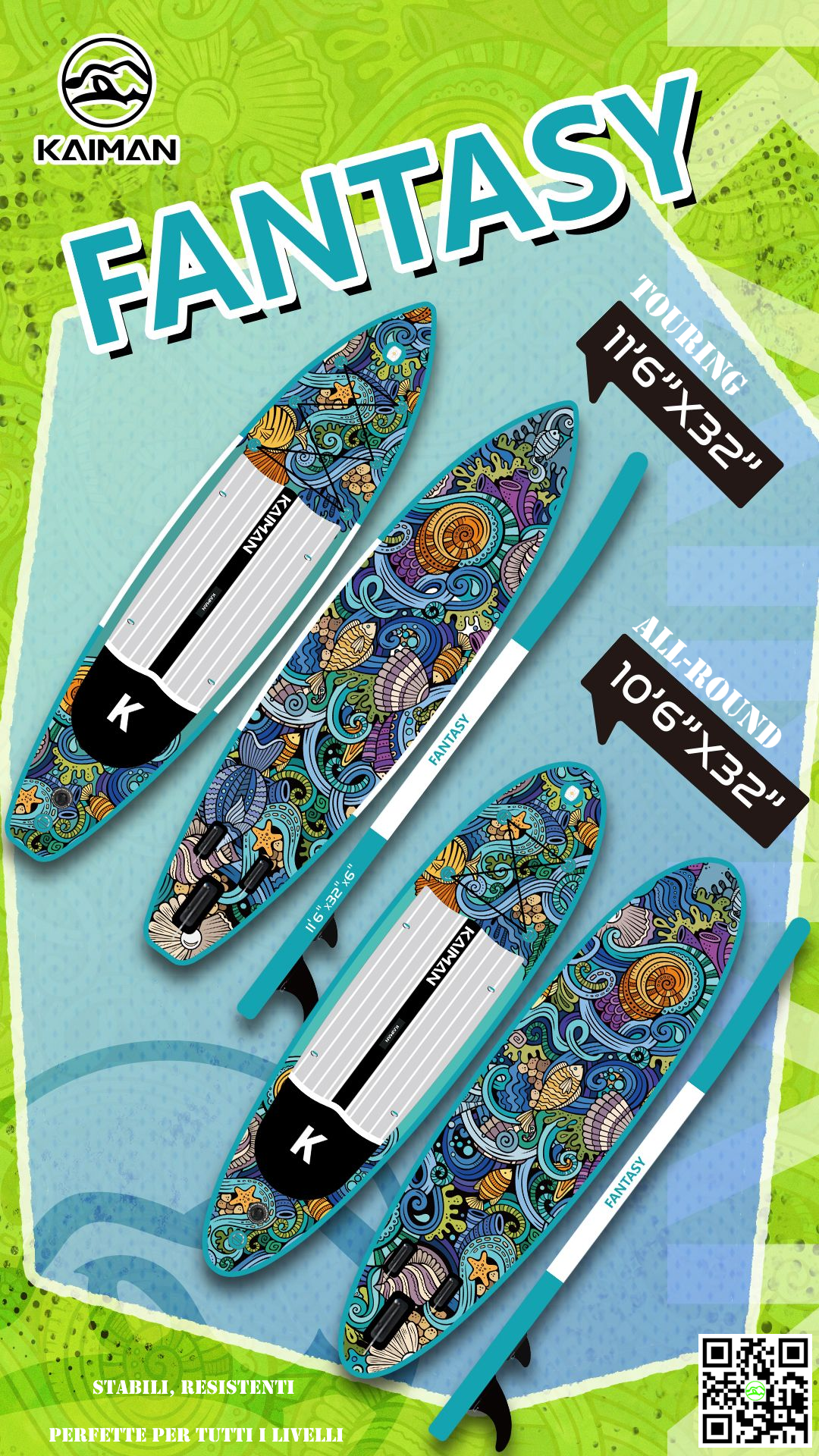 Stand Up Paddle Fantasy 10'32''6'' - Kaiman Boards