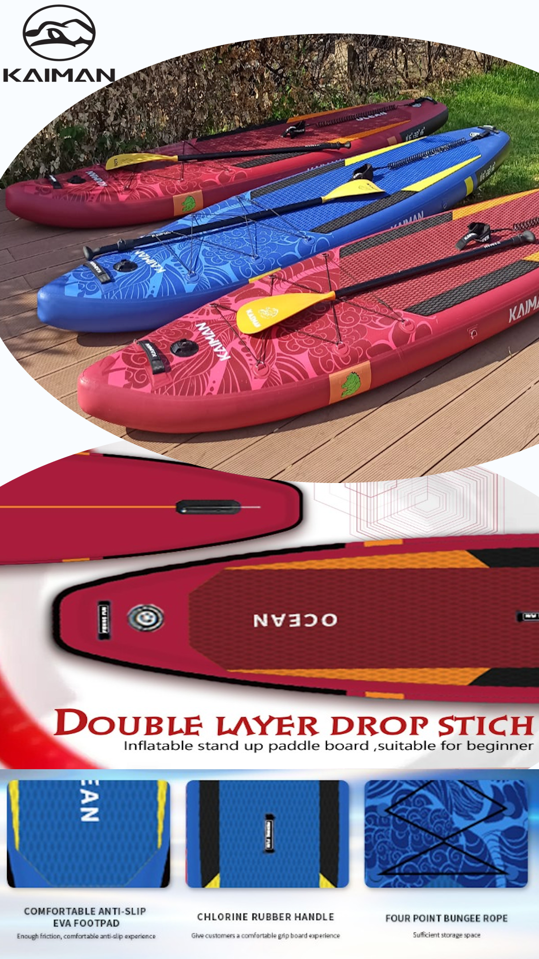 Stand up paddle Ocean 11'6'' - Kaiman Boards
