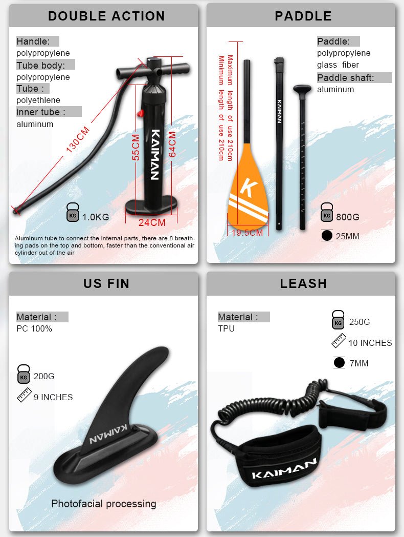 Stand up paddle Ocean 11'6'' - Kaiman Boards