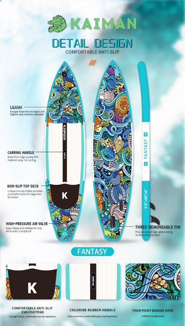 Stand up paddle Touring Fantasy 11'6'' - Kaiman Boards