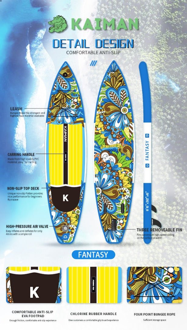 Stand up paddle Touring Fantasy 11'6'' - Kaiman Boards