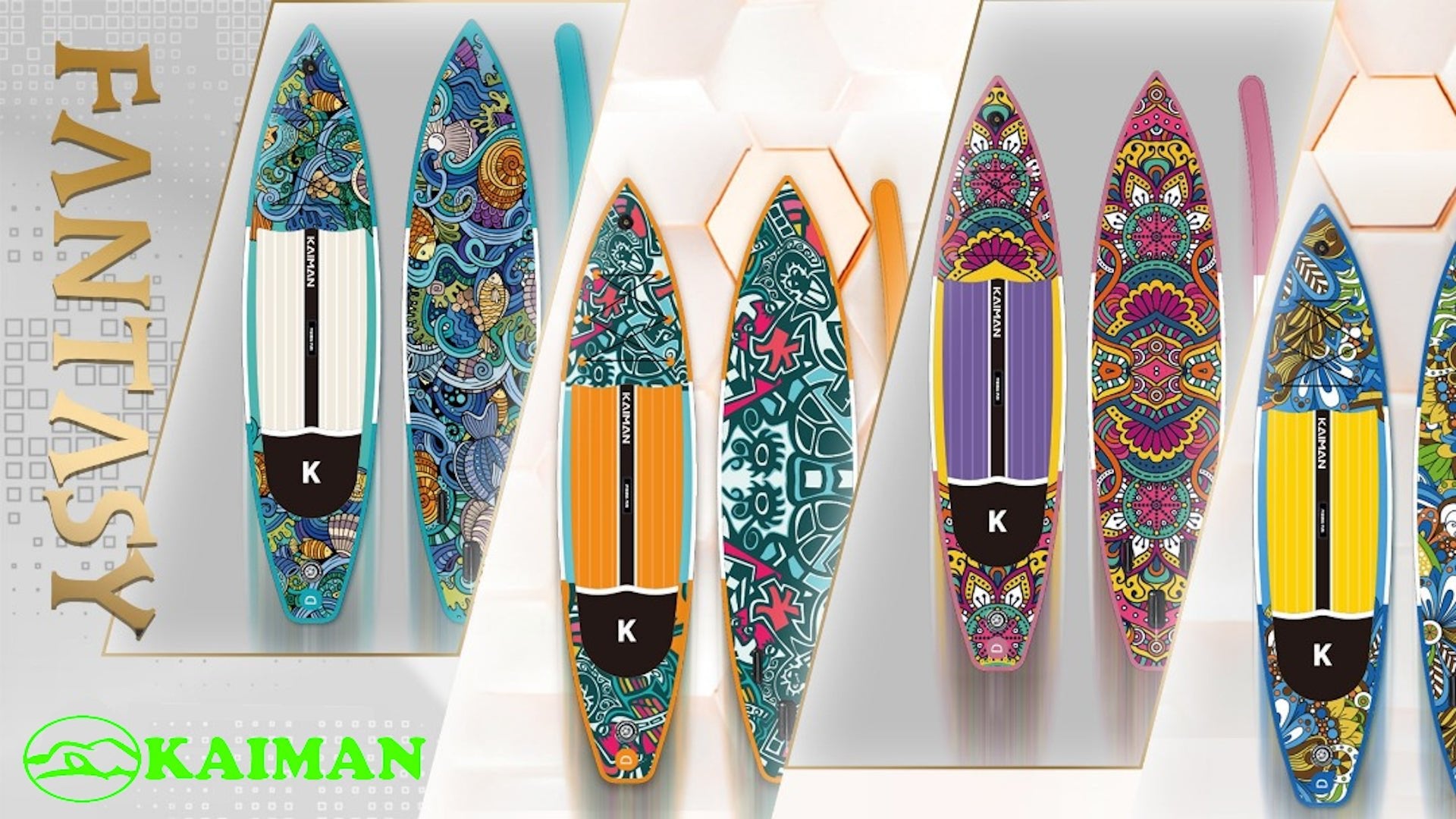 Stand up paddle Touring Fantasy 11'6'' - Kaiman Boards