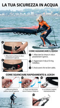 Waist leash - Kaiman Boards